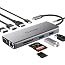 TOTU 11-in-1 USB-C Hub: 4K HDMI, VGA, 2x USB3.0, 2x USB2.0, Ethernet, SD Card Reader, Audio, 3.0 PD, Mac Pro & Laptops Compatible