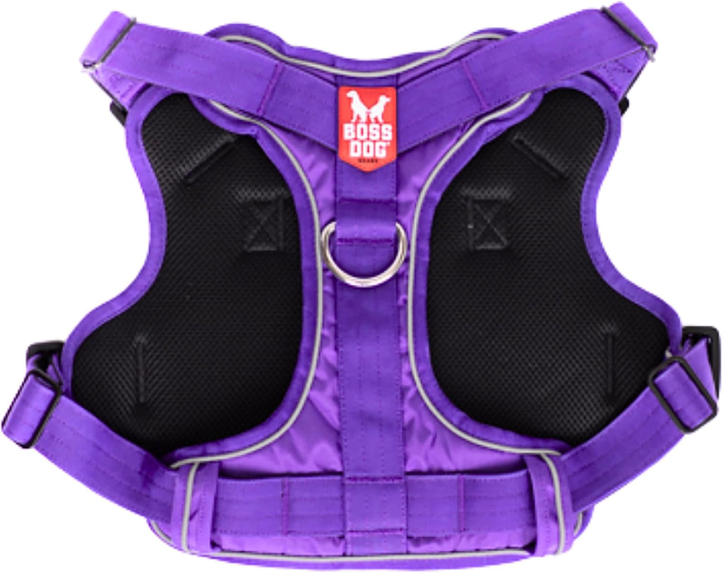 Boss Dog Tactical Harness, Purple, Large