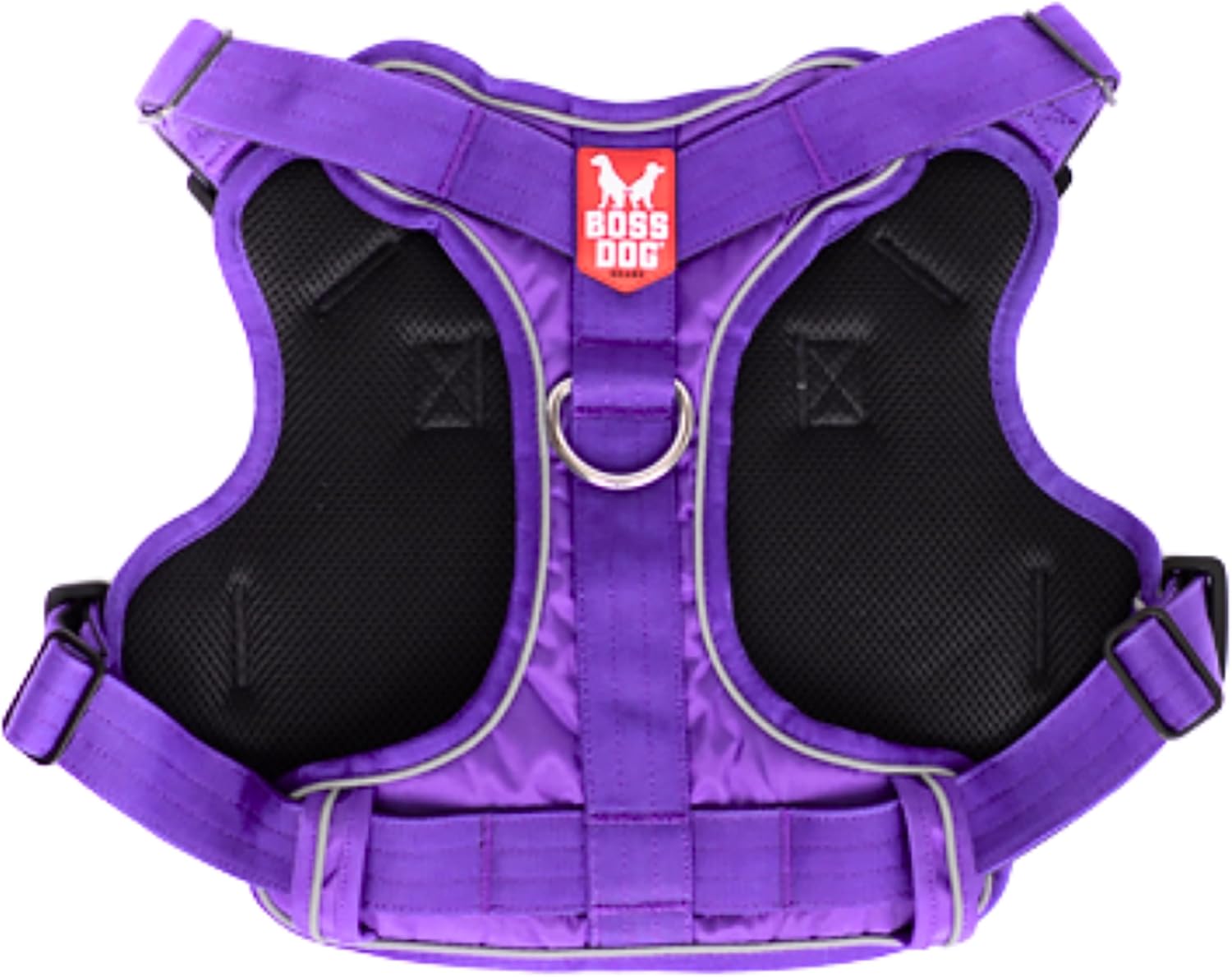Boss Dog Tactical Harness, Purple, Large
